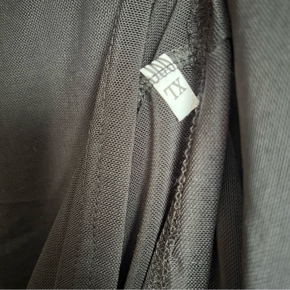 Women's Black Sheer Long Sleeve Top - Picture 2 of 5